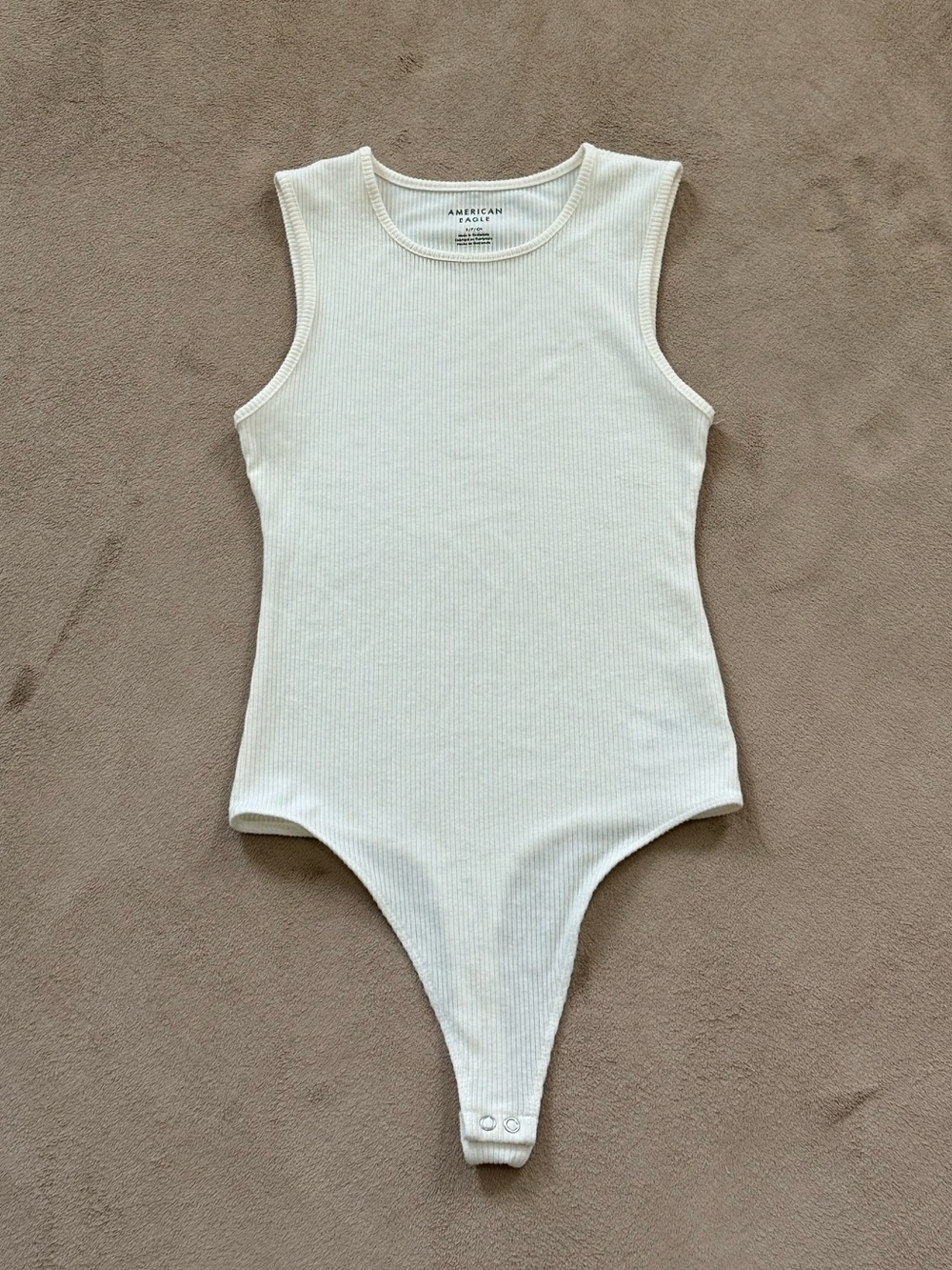 American Eagle Sleeveless Ribbed Tank Bodysuit NWOT